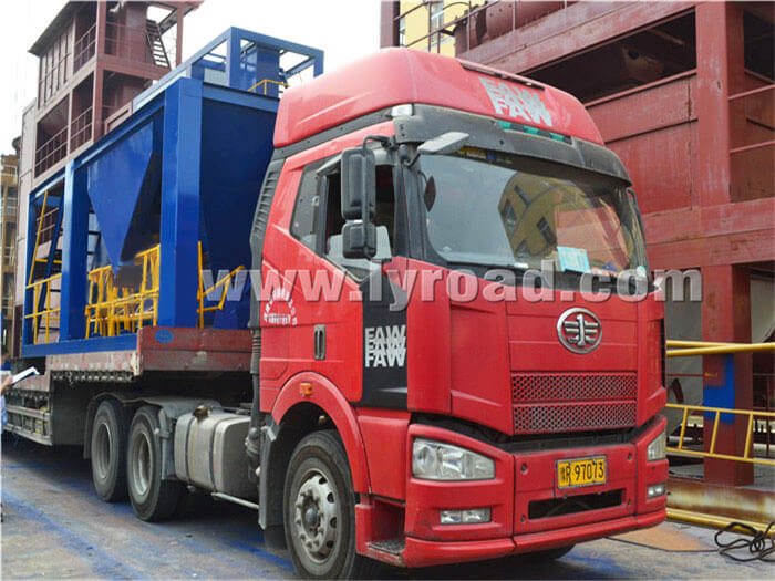 We Transported the LB1500 Asphalt Mixing Plant to Yuanling